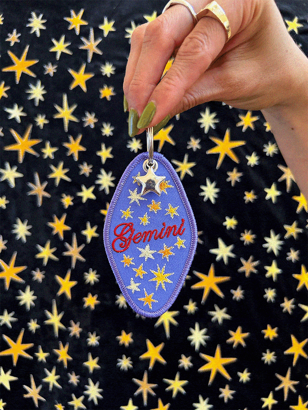 Gemini Keychain