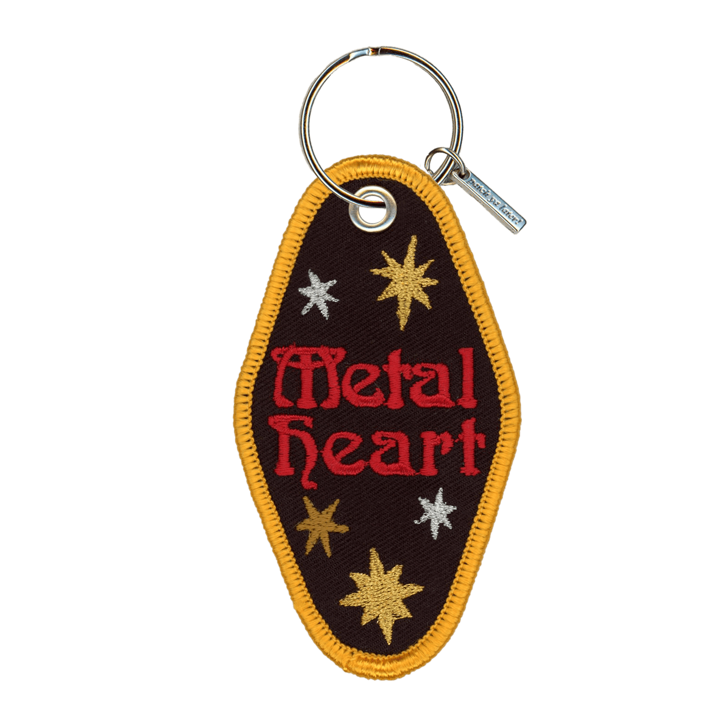 Metal Heart Keychain