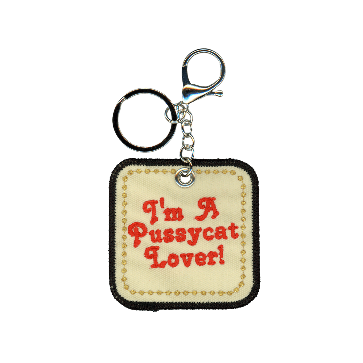 I'm a Pussycat Lover Bag Charm!