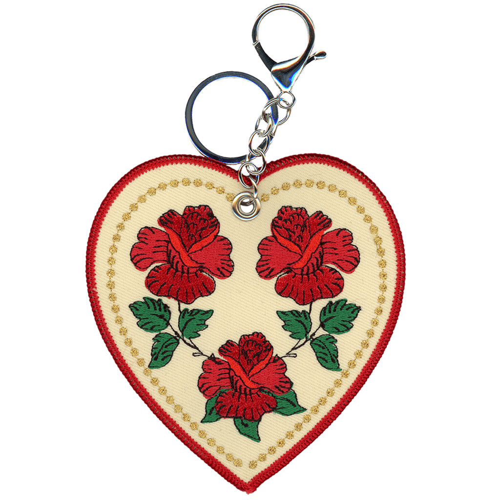 Roses Bag Charm! - PatchYaLater