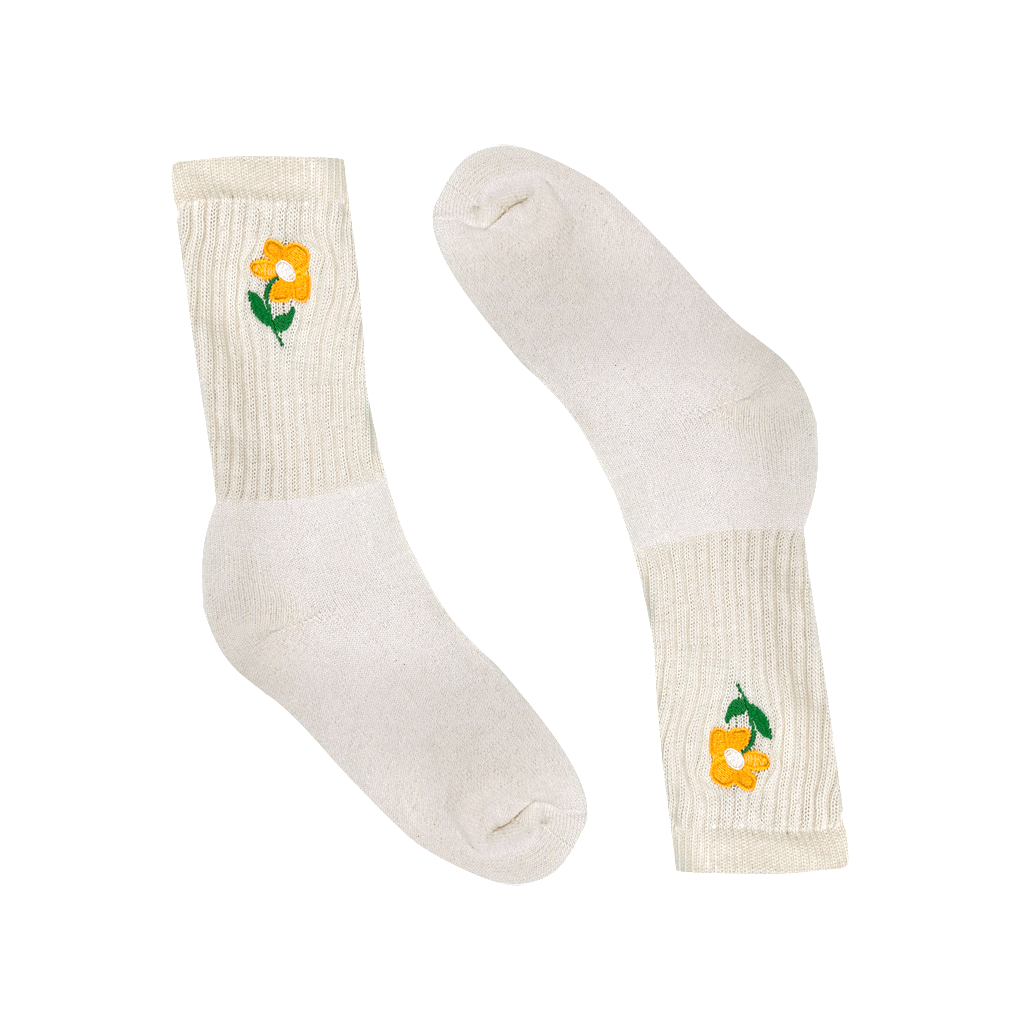 Yellow Daisy Socks