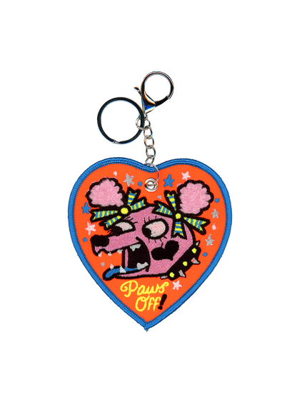 Paws Off Bag Charm!