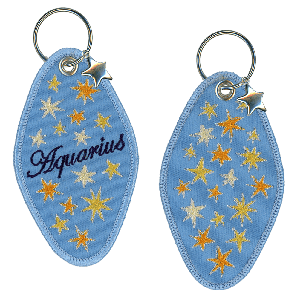 Aquarius Keychain