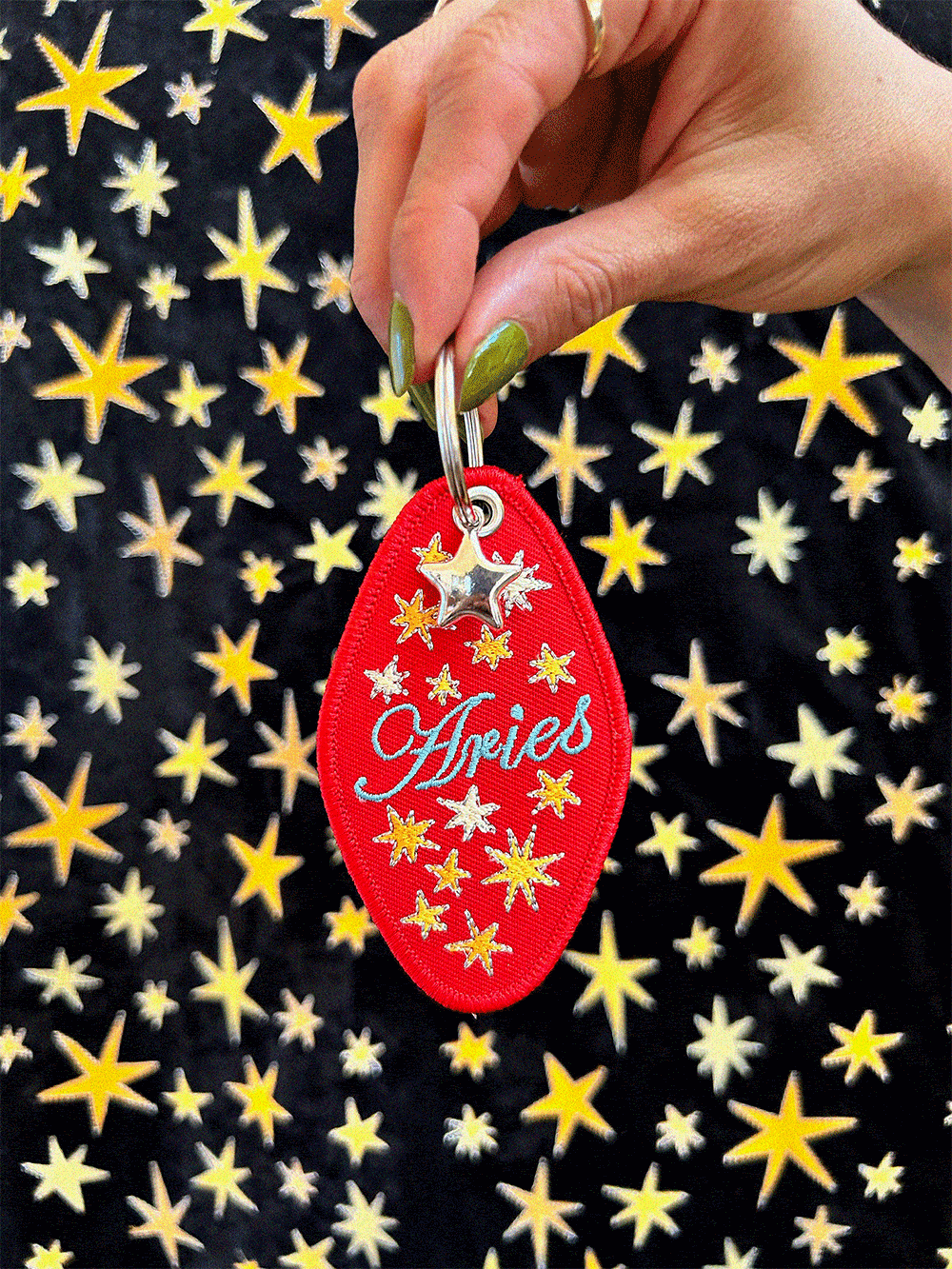 Aries Keychain