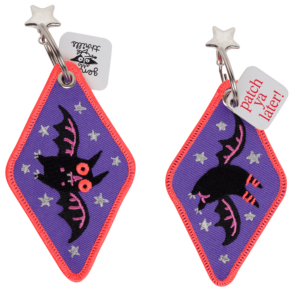 Gentle Thrills Assbat Keychain