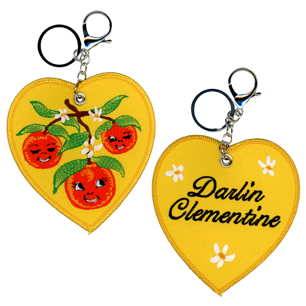 Darlin Clementine Bag Charm!