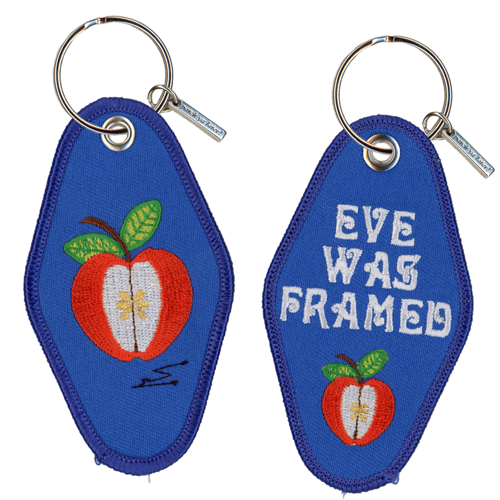 Eve Was Framed Keychain