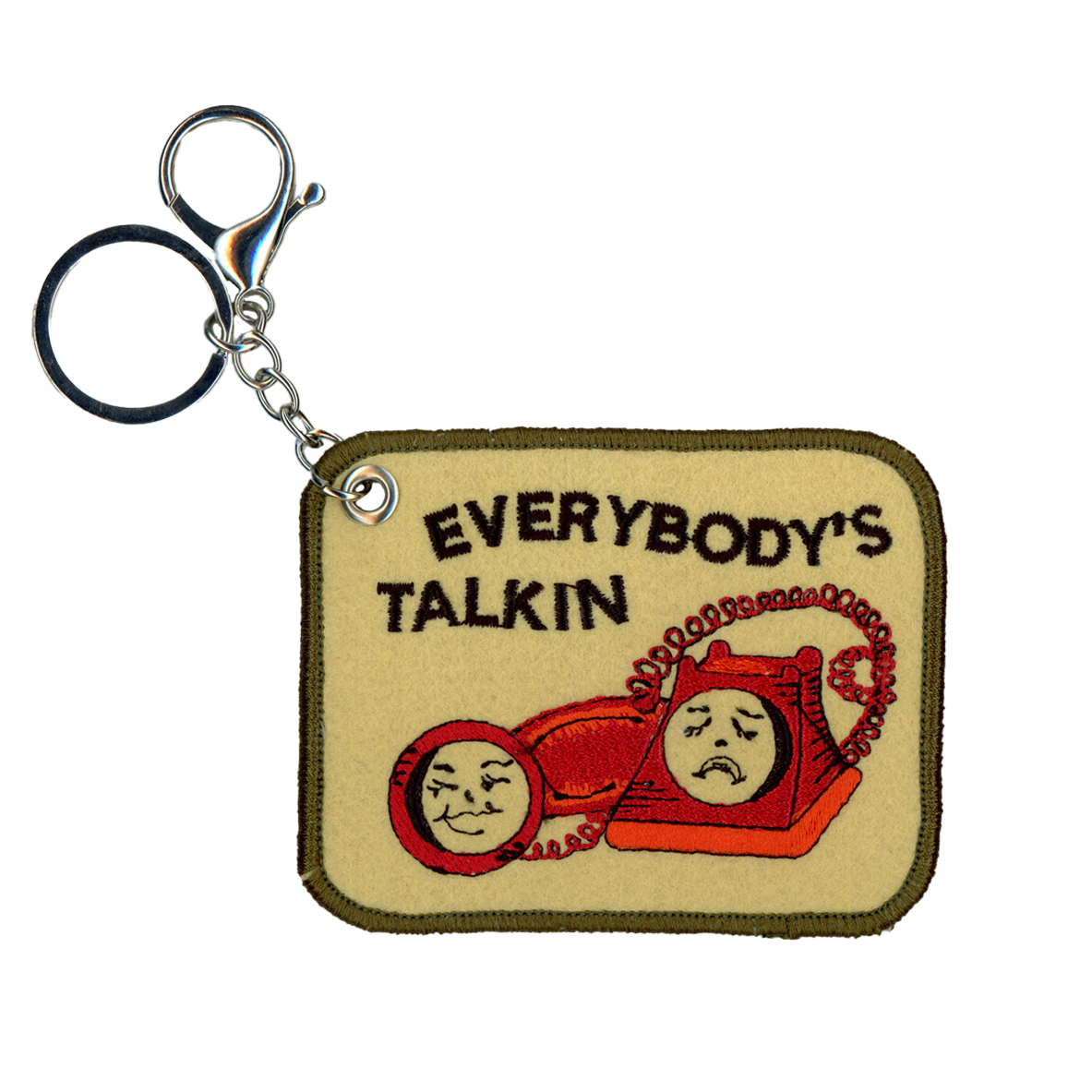 Everybody's Talkin Bag Charm!