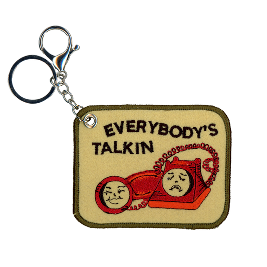 Everybody's Talkin Bag Charm!