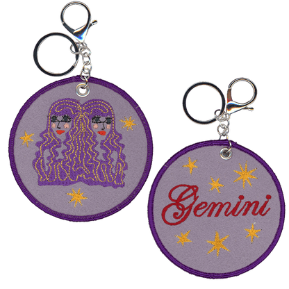 Gemini Bag Charm!