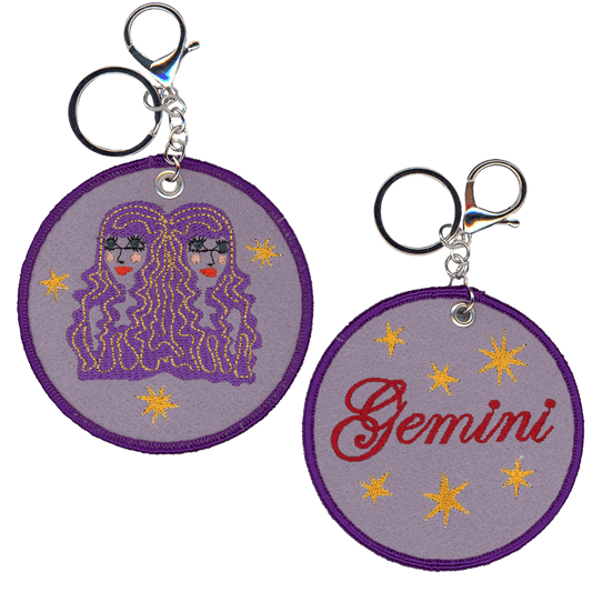 Gemini Bag Charm!