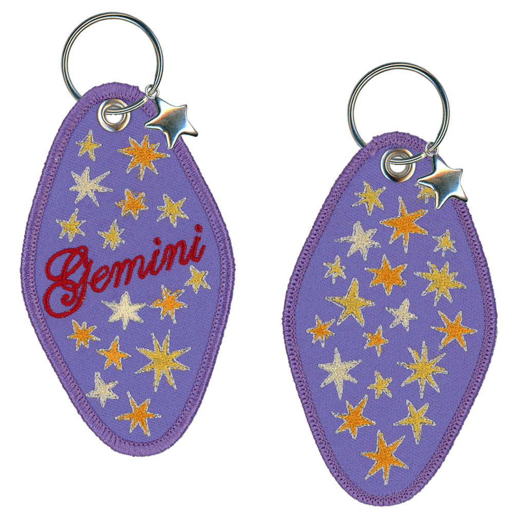 Gemini Keychain