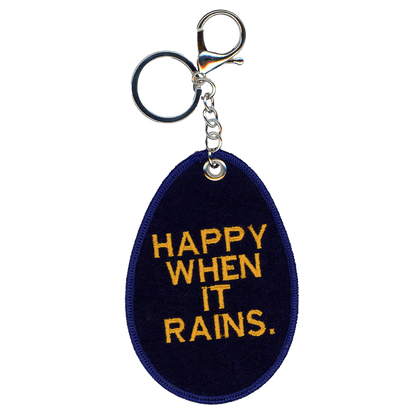 Happy When It Rains Bag Charm!