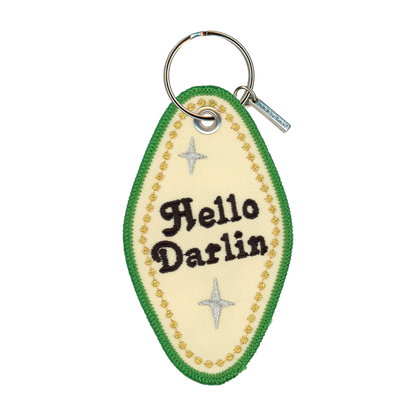 Hello Darlin Keychain