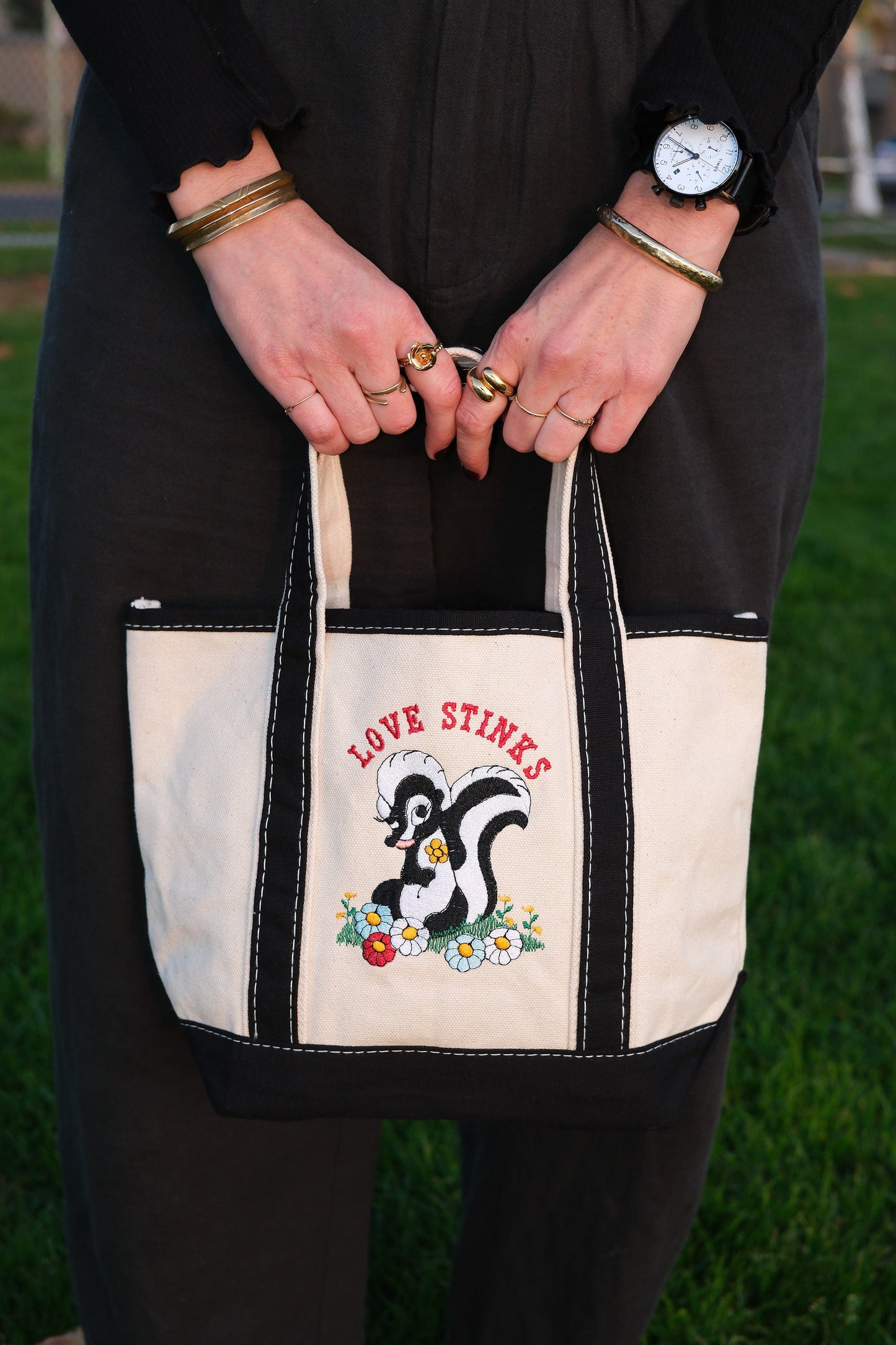 Love Stinks mini Tote