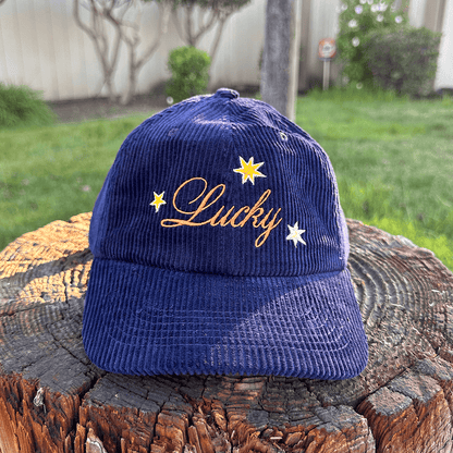 Lucky Star Corduroy Hat
