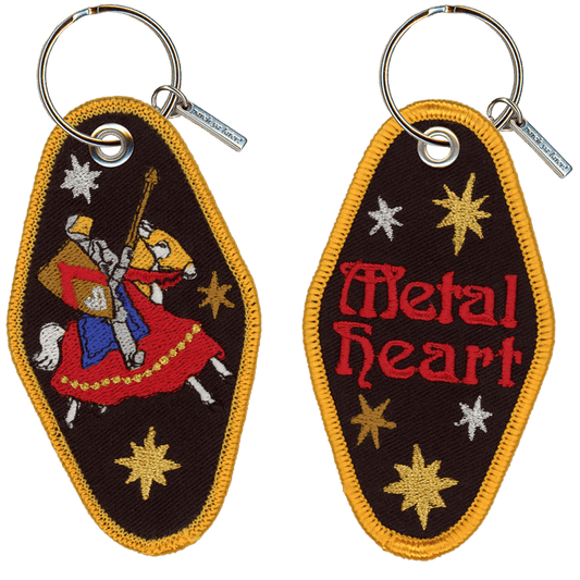 Metal Heart Keychain