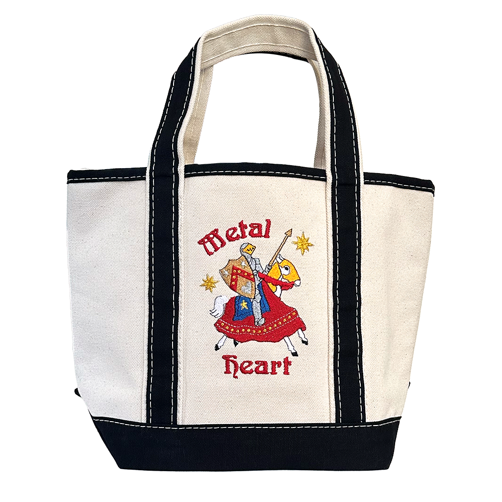 Metal Heart mini Tote