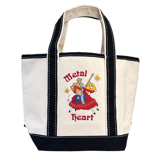 Metal Heart mini Tote