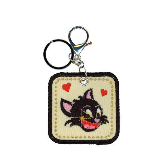 I'm a Pussycat Lover Bag Charm!