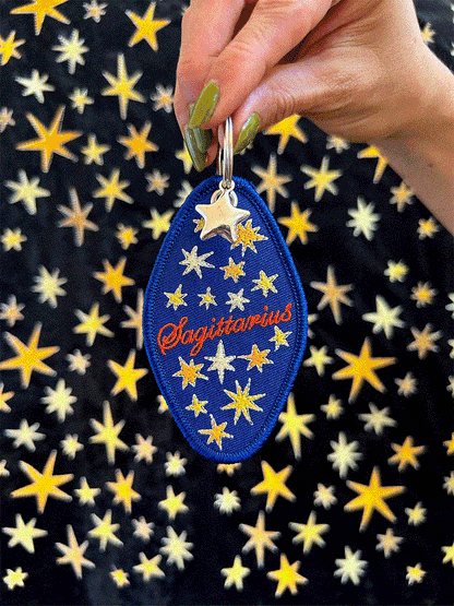 Sagittarius Keychain