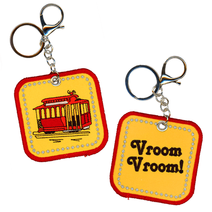 San Francisco Vroom! Vroom! Bag Charm!