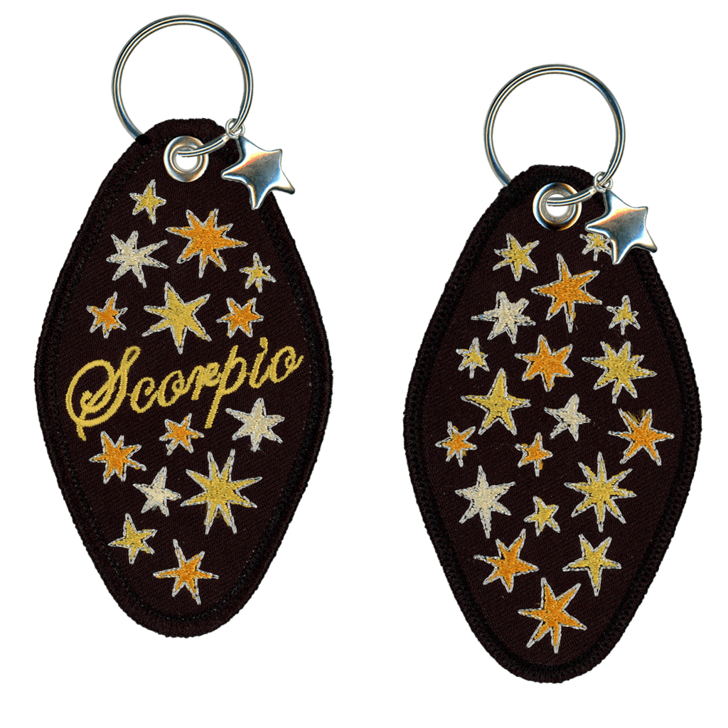 Scorpio Keychain