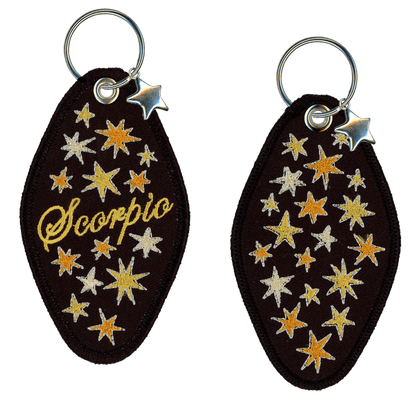Scorpio Keychain