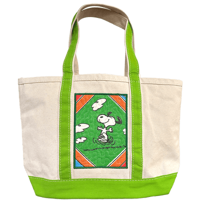 Snoopy BiG Tote Green