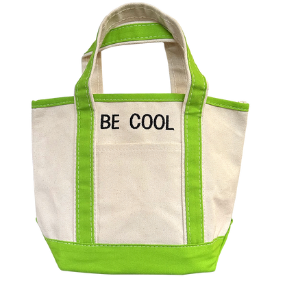 Green Snoopy Patched mini Tote