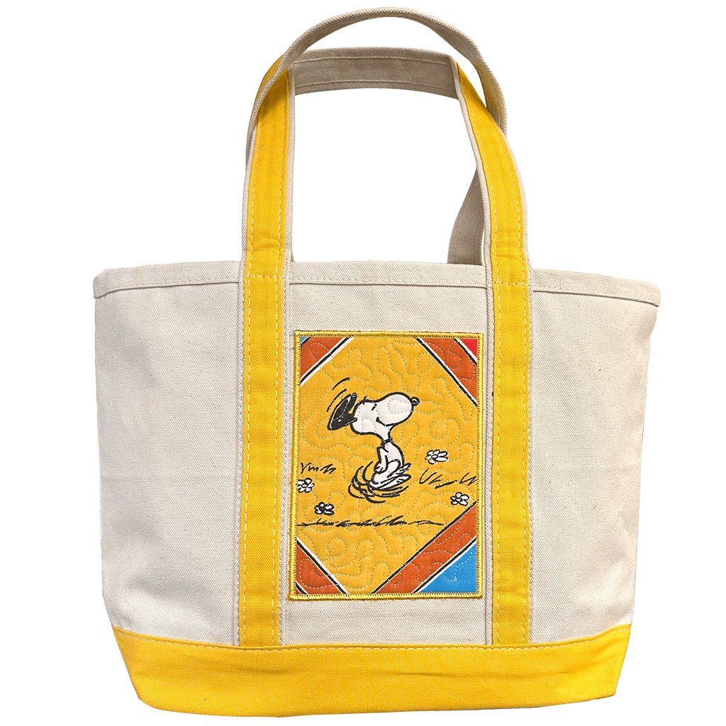 Snoopy BiG Tote Yellow