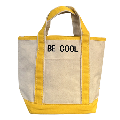 Yellow Snoopy Patched mini Tote