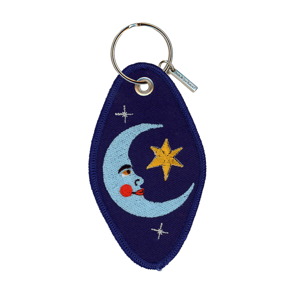 Sun and Moon Keychain