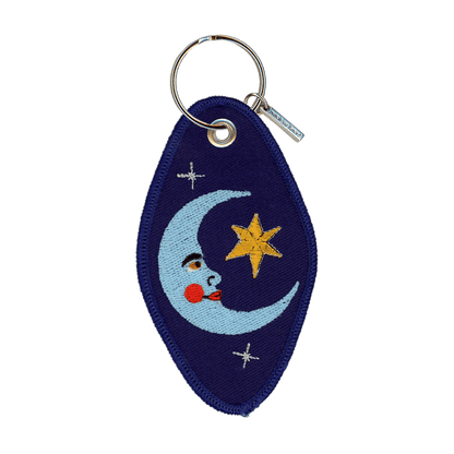 Sun and Moon Keychain