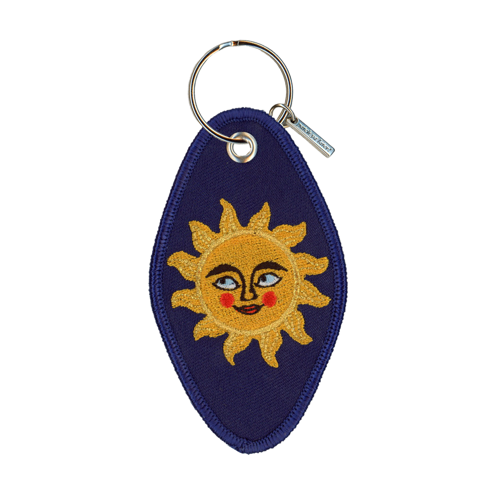 Sun and Moon Keychain