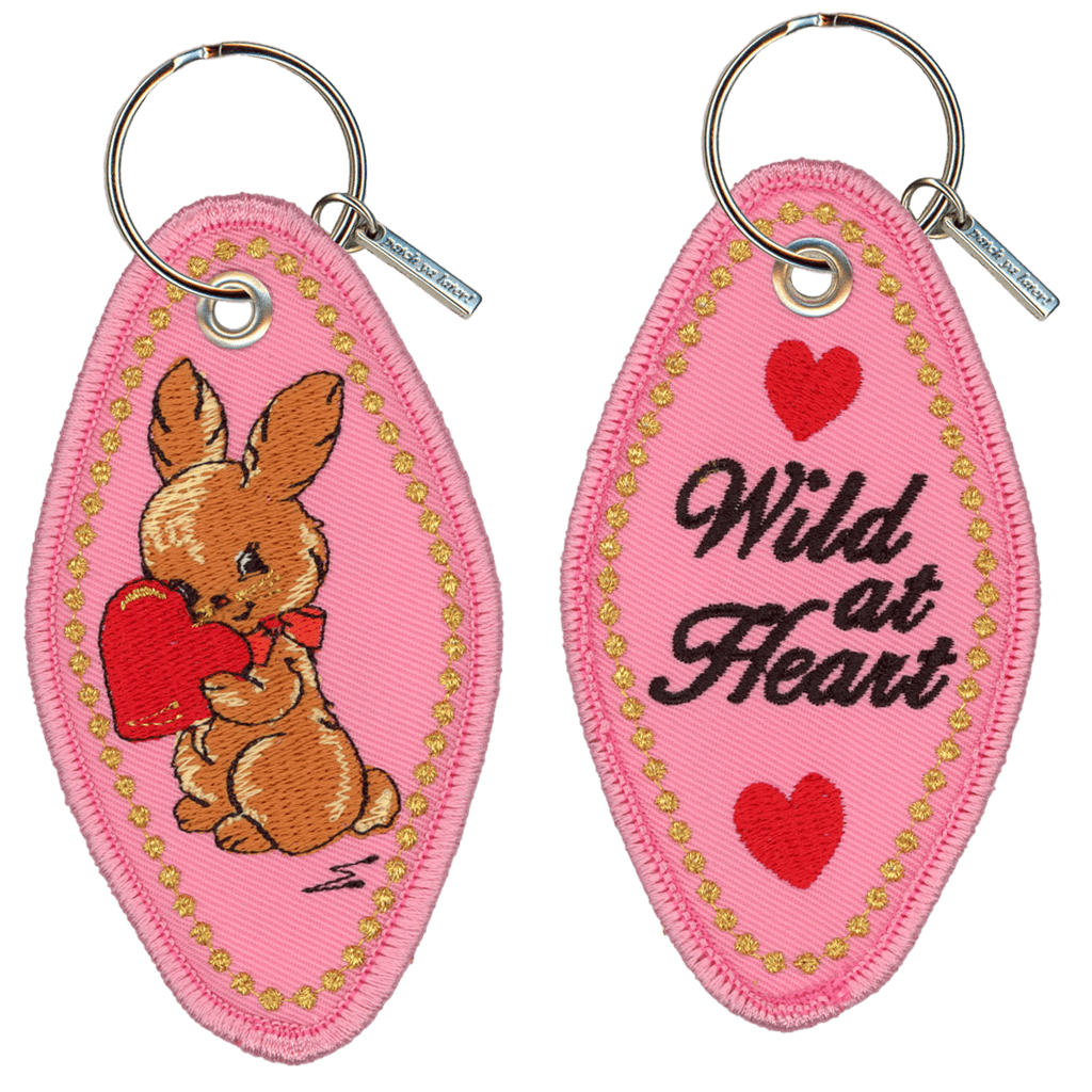 Wild at Heart Keychain – Patch Ya Later