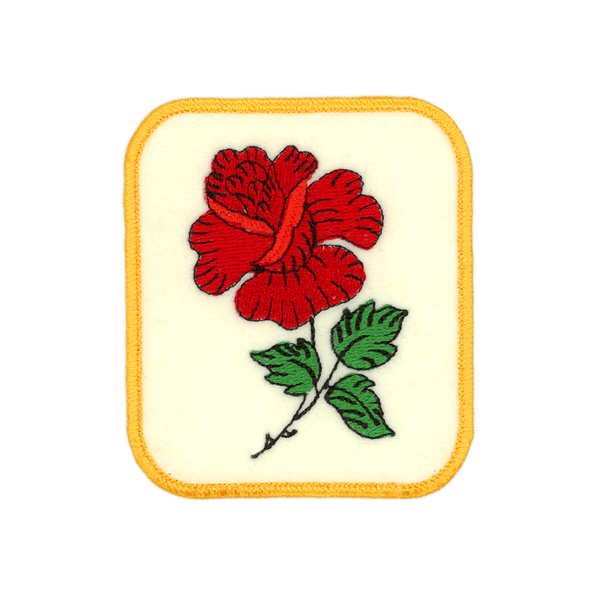 Red Rose Ivory