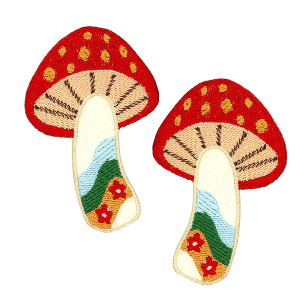 Rainbow Mushroom Set